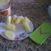 Rosas de Patatas Fritas - Paso 1