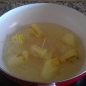 Rosas de Patatas Fritas - Paso 2