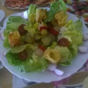 Rosas de Patatas Fritas - Paso 3