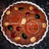 Christmas Cake / Pastel de Navidad inglés - Paso 5