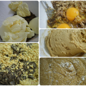 Cookies de menta y chocolate - Paso 1