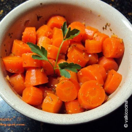 Zanahorias aliñás o morunas