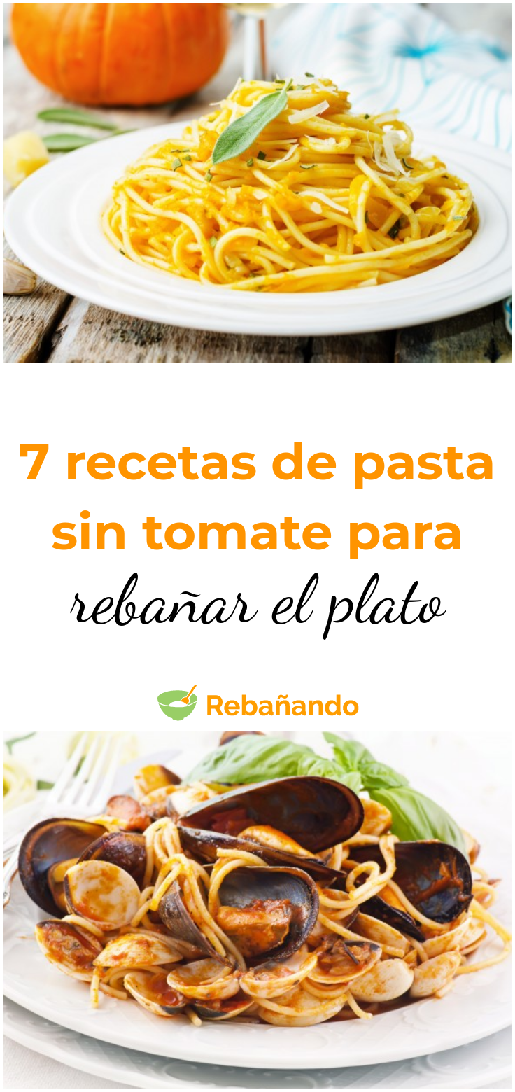 7 recetas de pasta sin tomate para rebañar el plato