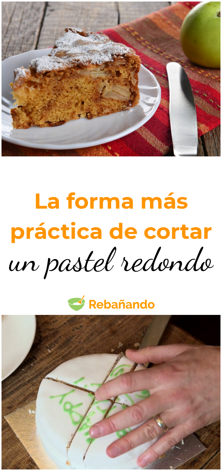 Sabes por qué NO deberías CORTAR un pastel REDONDO en TRIÁNGULOS?