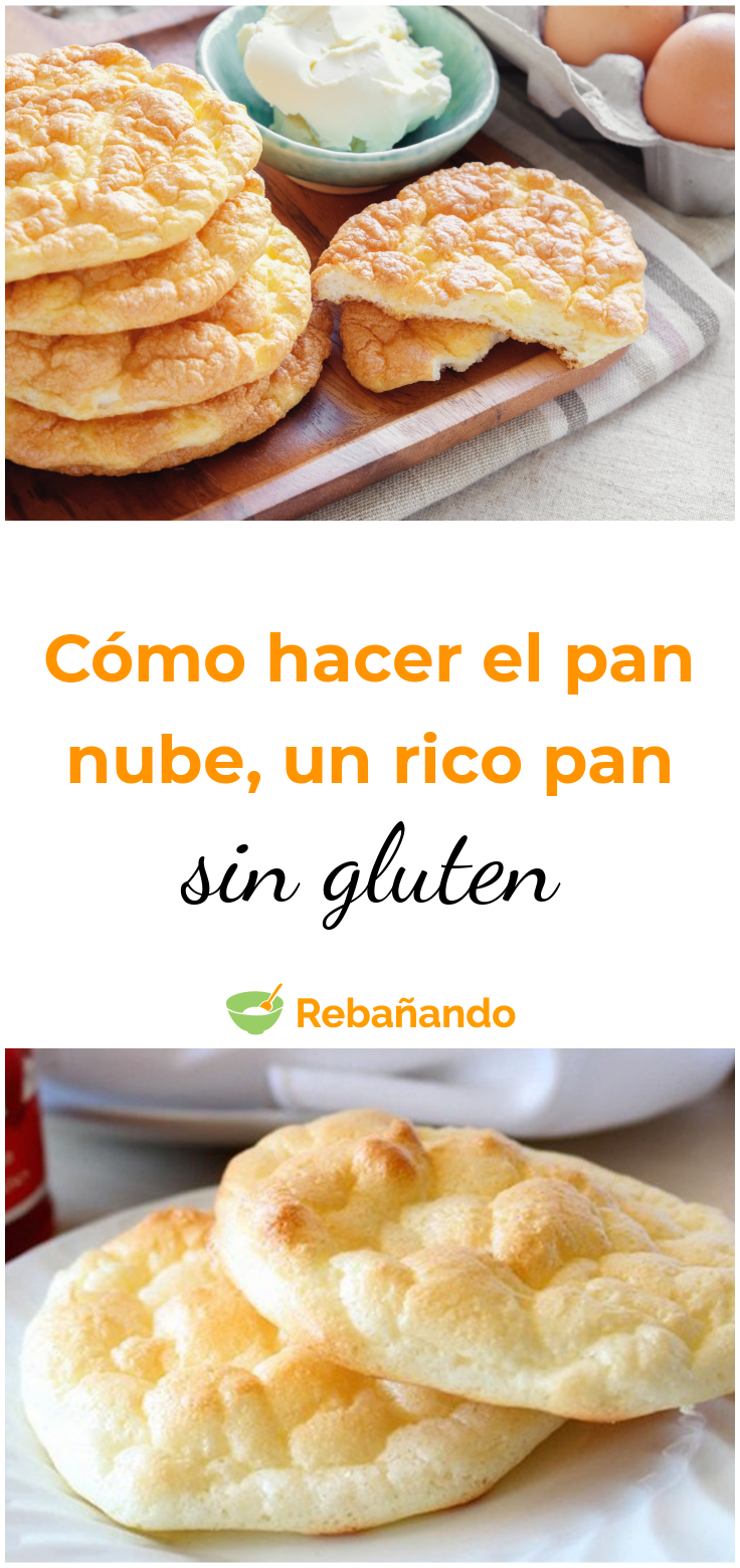 El Cloud Bread o Pan nube, el pan sin gluten que está arrasando en Internet