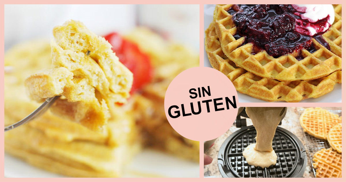 Deliciosos WAFFLES de harina de COCO, ESPONJOSOS y ligeros