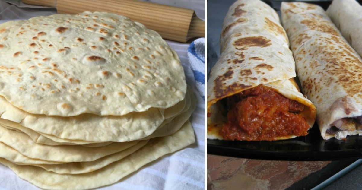 Cómo preparar tortillas de harina caseras ¡muy fácilmente!