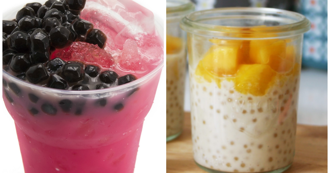 Perlas de tapioca para unos postres fáciles y refrescantes