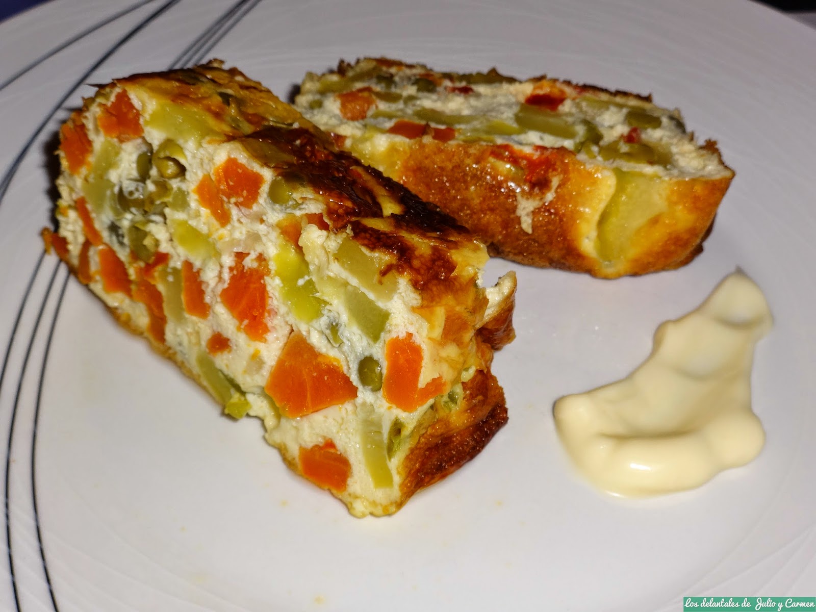 Pastel de verduras sin harina (/5)