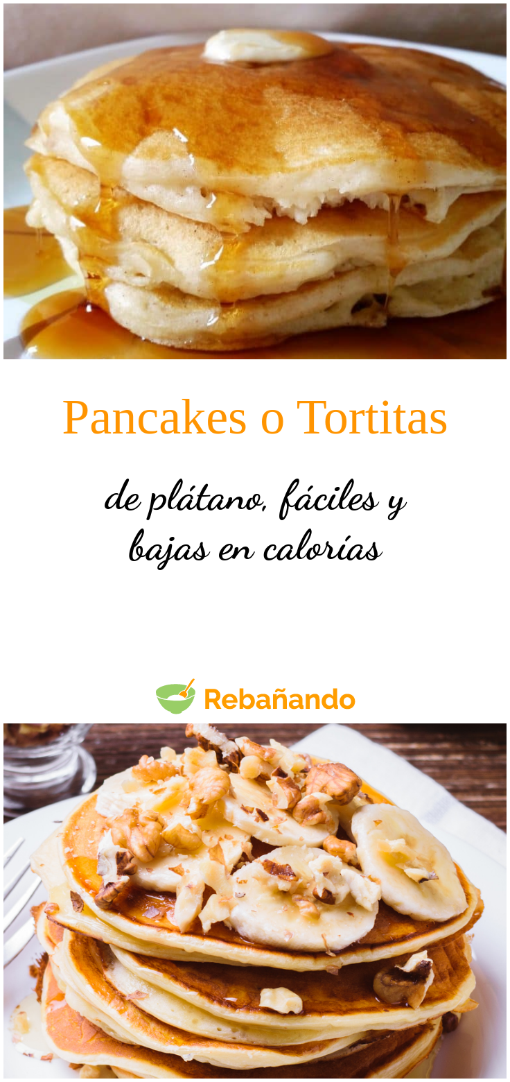 Tortitas de plátano muy fáciles (/5)